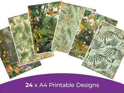 Royal Jungle Collection - Digital Paper Pad