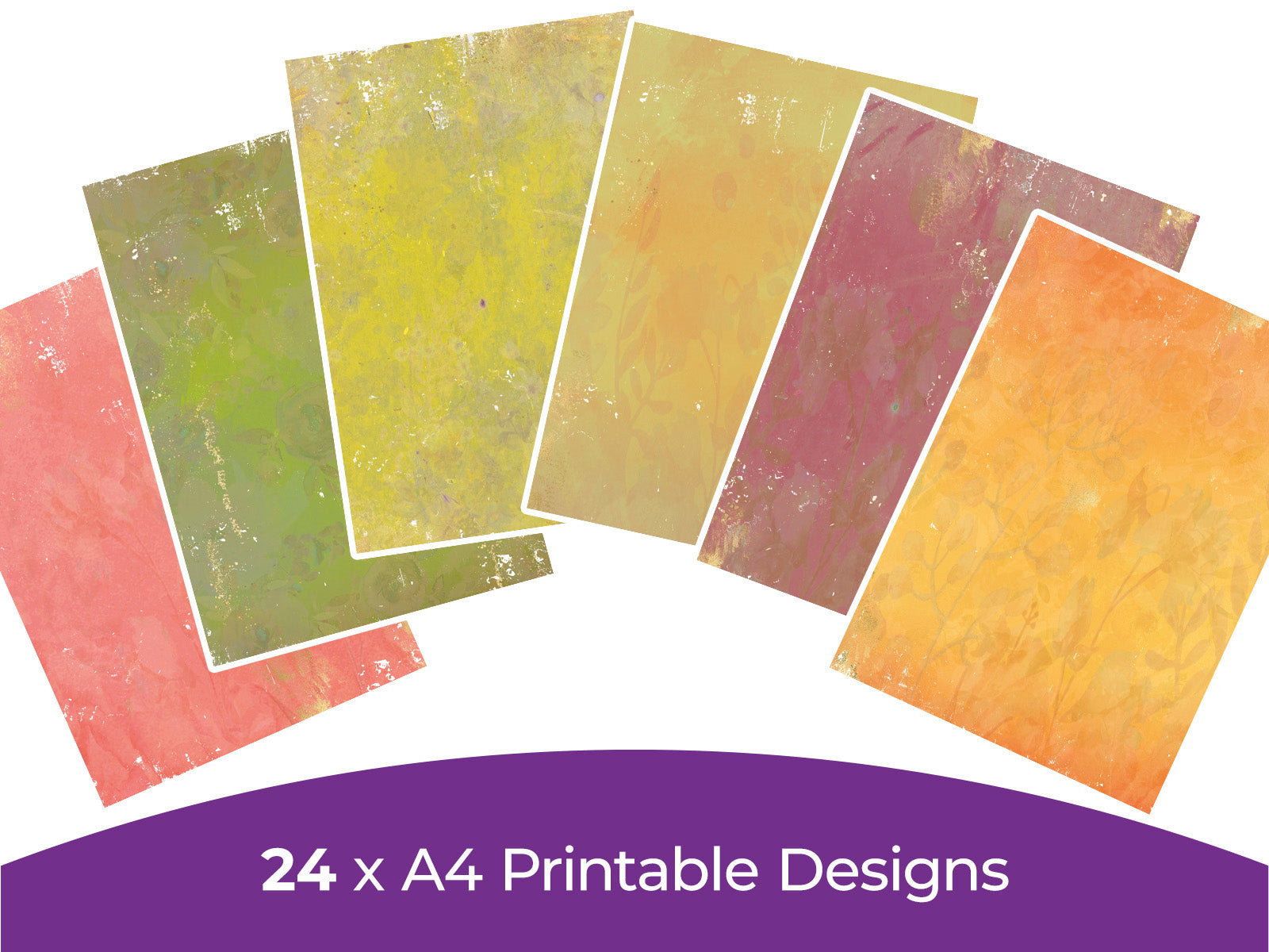 Say It With Flowers Collection - Digital Paper Pad