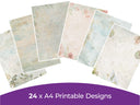 Vintage Butterflies Collection - Digital Paper Pad