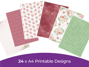 Peony Collection - Digital Paper Pad