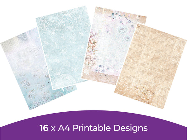 Vintage Lace Collection - Digital Paper Pad