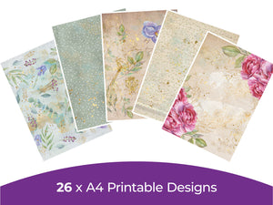 Secret Garden Collection - Digital Paper Pad