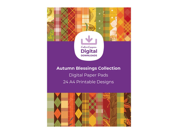 Autumn Blessings Collection - Digital Paper Pad