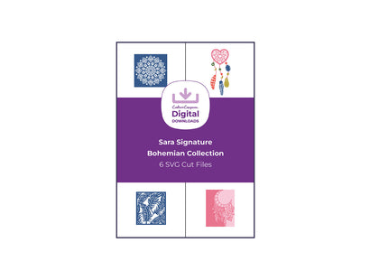 Sara Signature Bohemian Collection - SVG Cut Files