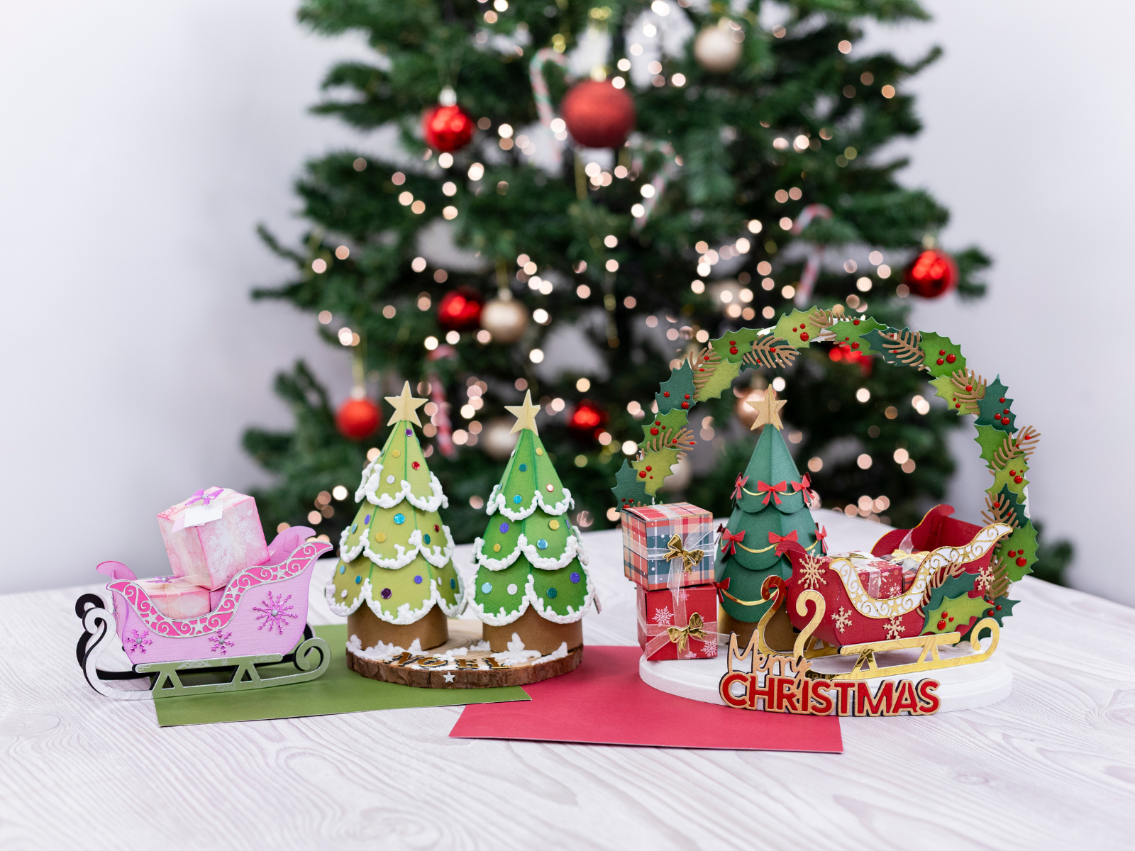 Crafter's Companion 3D Christmas Treat Box Dies SHOWSTOPPER