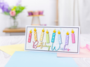 Crafter's Companion Birthday Celebrations Metal Dies - Birthday Wishes