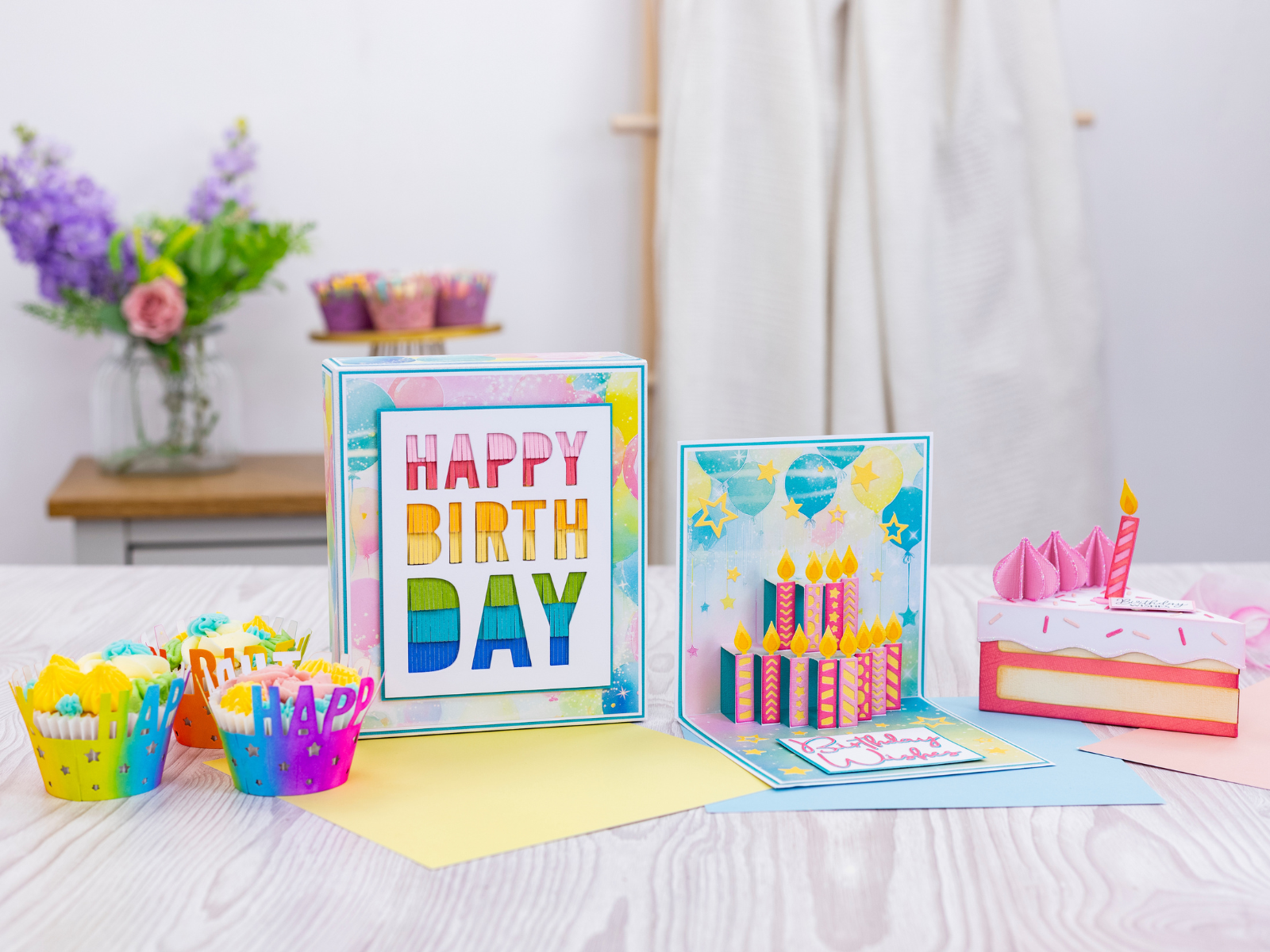 Crafter's Companion Birthday Celebrations - 8"x8" Paper Pad