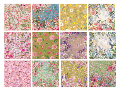 Crafter's Companion 8"x8" Paper Pad - Blossom Bliss