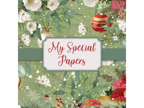 My Special Christmas Papers Box - 12” x 12”