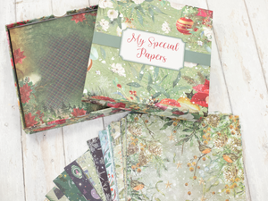 My Special Christmas Papers Box - 12” x 12”