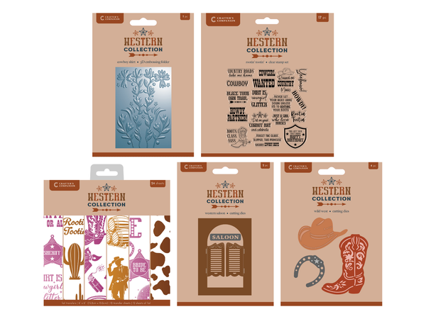 Crafter's Companion Western Collection Mini Collection
