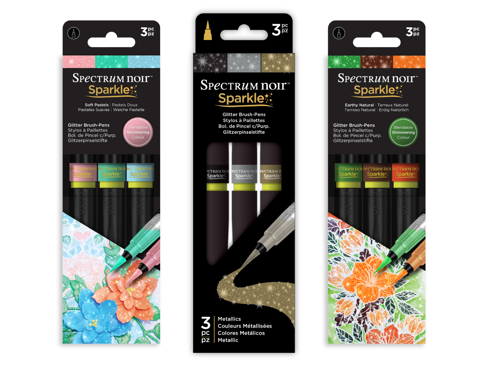 Spectrum Noir Sparkle Pen 9pc Collection