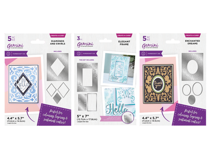 Gemini Simple Create-a-Card 3pc Selection