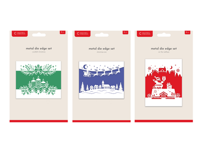 Crafter's Companion Christmas Edge'ables Collection 1