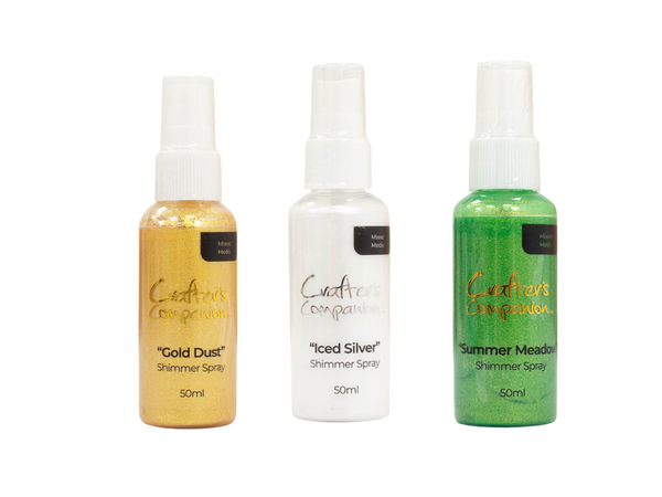 Crafter's Companion Shimmer Spray 3pc Collection