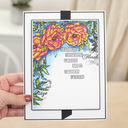 Crafter's Companion Floral Collage Stamp – Perfect Peony