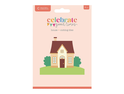 Crafter's Companion Celebrate Good Times Collection Metal Die - House