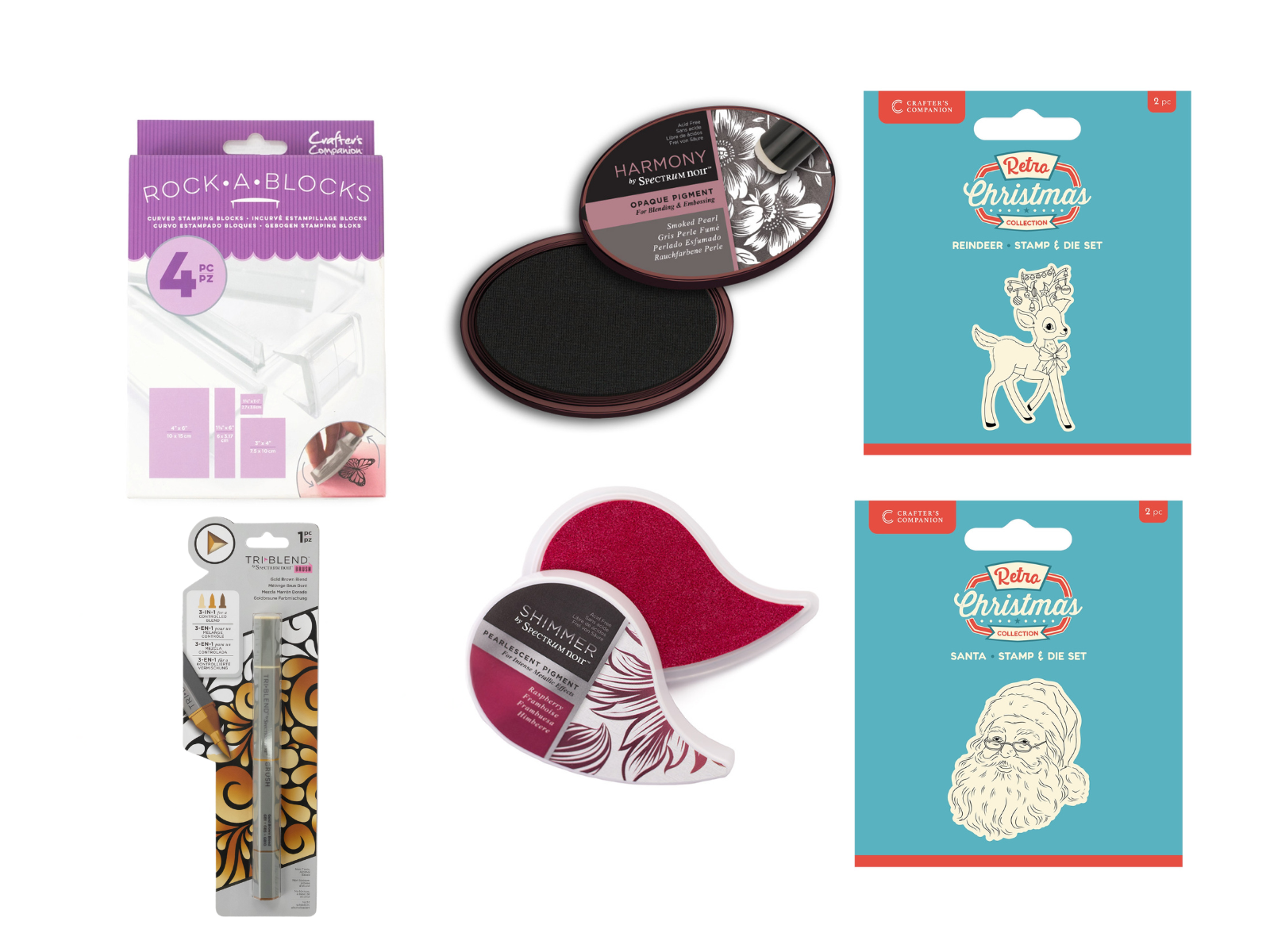 Crafter's Companion Christmas Stamping Collection