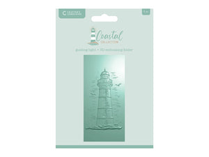 Crafter’s Companion Coastal Collection 3D Embossing Folder 2.75″ x 5.75″ - Guiding Light