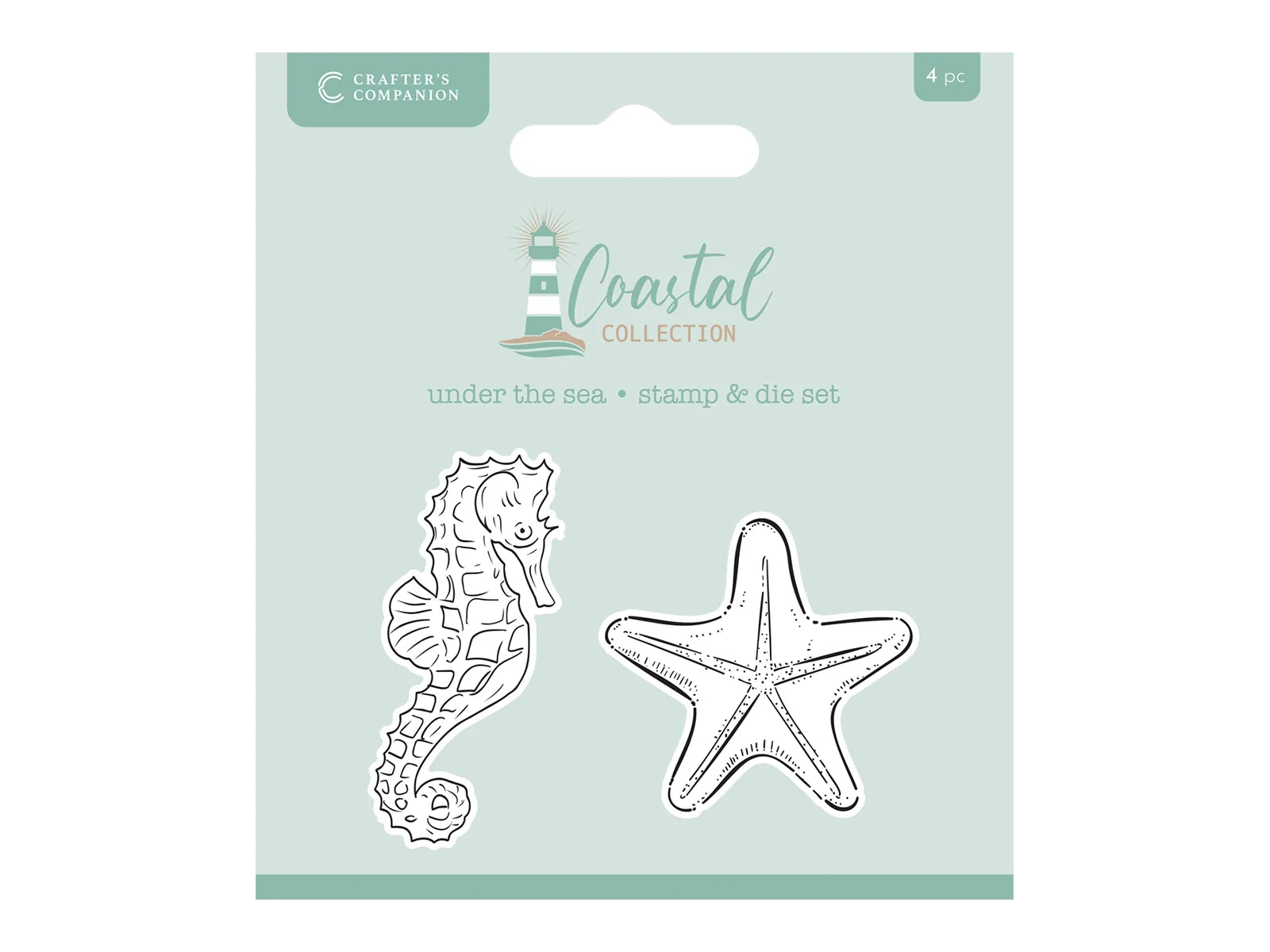 Crafter's Companion Coastal Collection Stamp & Die - Under the Sea
