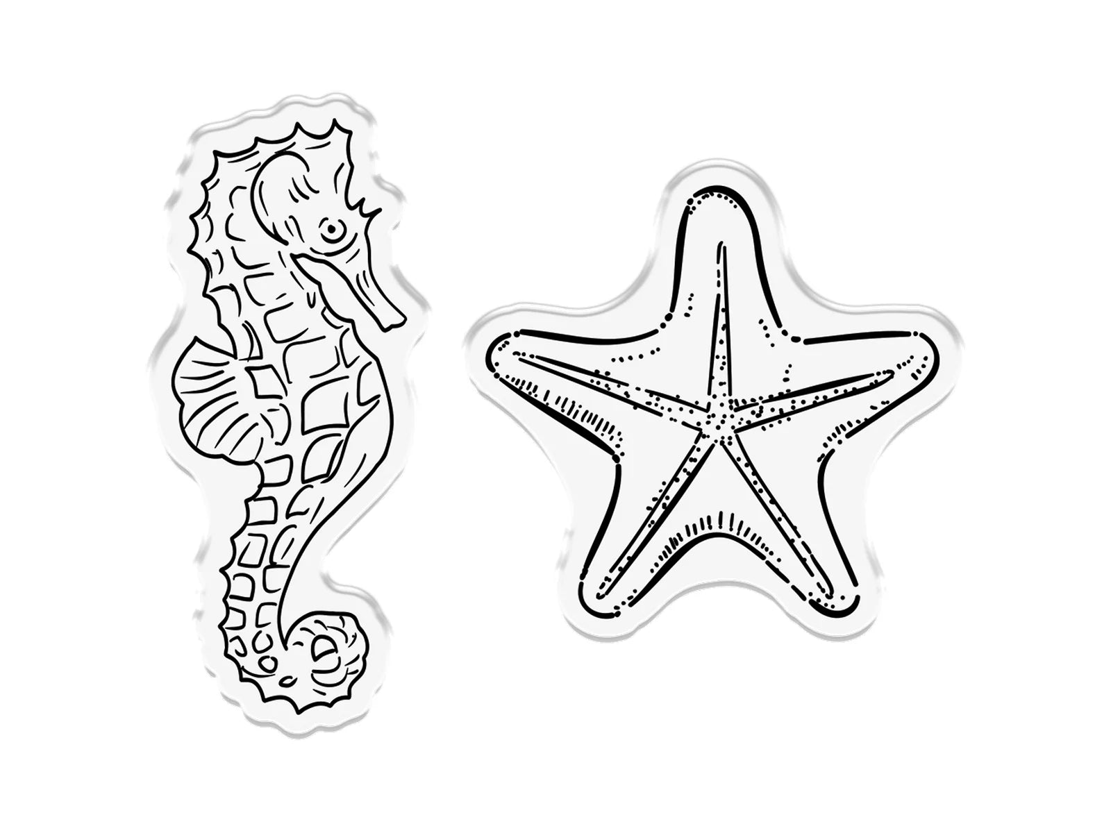 Crafter's Companion Coastal Collection Stamp & Die - Under the Sea