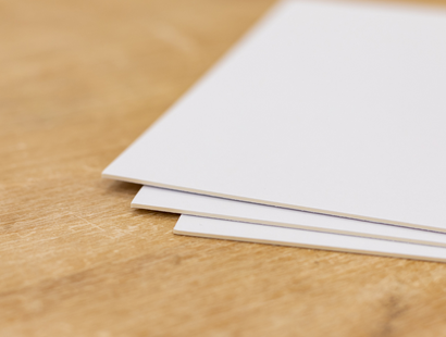 Crafters Companion - Craft Room Essentials - Mount Board 5.75 x 7.75 - White (20 Pack)