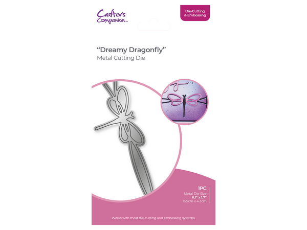 Crafters Companion - Die Cutting & Embossing - Dreamy Dragonfly