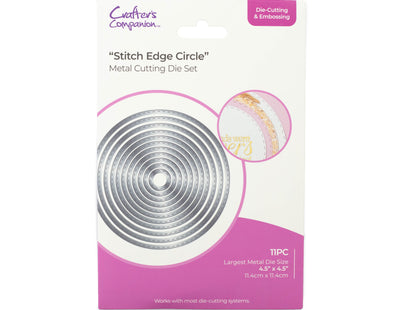 Crafters Companion - Die Cutting & Embossing - Stitch Edge Circle