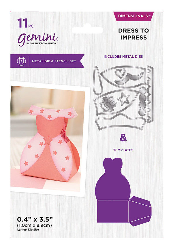 Crafter's Companion 3D Box Dies & Stencils Collection