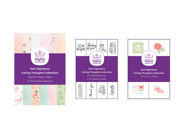 Sara Signature Caring Thoughts Collection - Digital Bundle