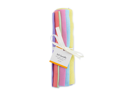 Crafter's Companion Felt Bundle Pastels 6 Pack