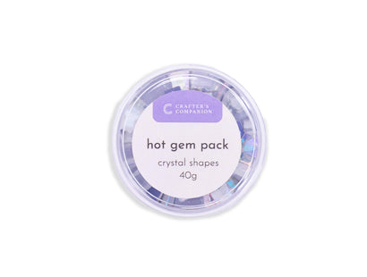 Crafter's Companion Hot Gem Pack - Crystal Shapes