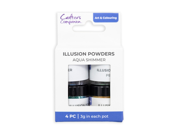Aqua Shimmer Illusion Powders 4pc