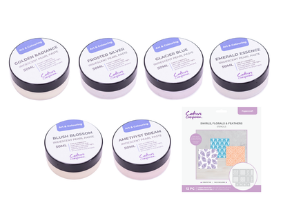 Crafter's Companion Iridescent Pearl Pastes SHOWSTOPPER