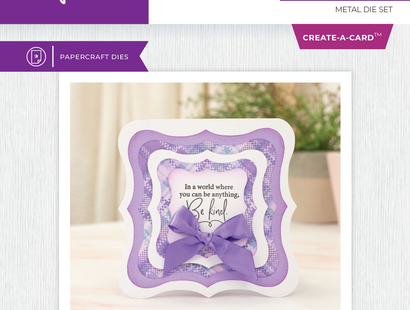 Crafter's Companion Metal Dies Create a Card - Adelaide
