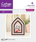 Crafter's Companion Metal Dies Create a Card - Monte Carlo