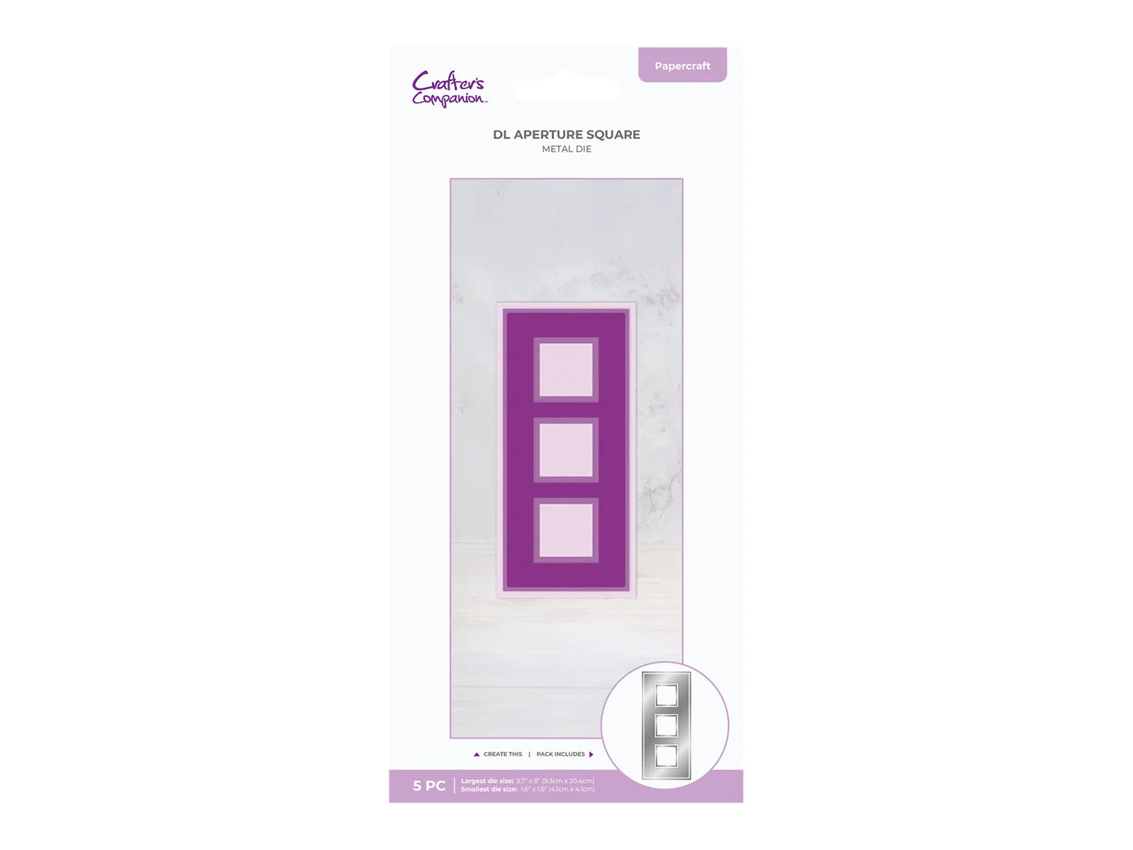 DL Square Aperture Metal Die