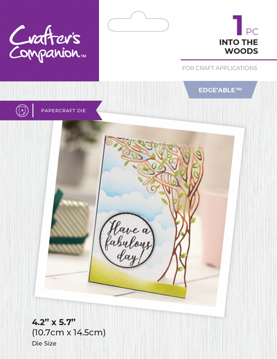 Crafter's Companion Metal Die Edgeable - Into the Woods