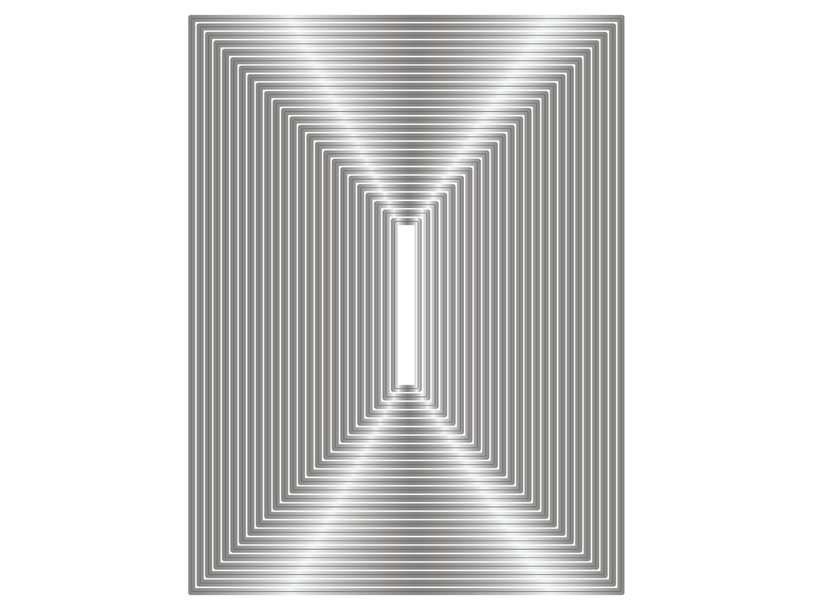 Crafter's Companion Metal Die - 8” Rectangle 