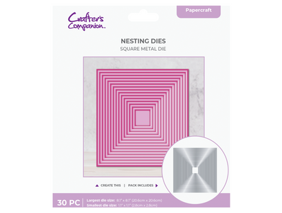 Crafter's Companion Metal Die - 8” Square