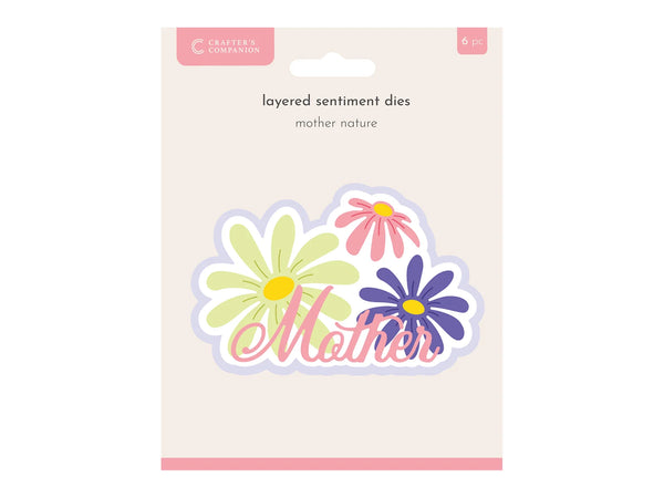 Crafter's Companion Metal Die Elements - Mother Nature