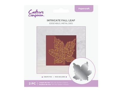 Crafter's Companion Die Set Intricate Fall Leaf