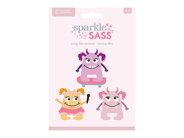 Crafters Companion Metal Die Set - Missy the Monster