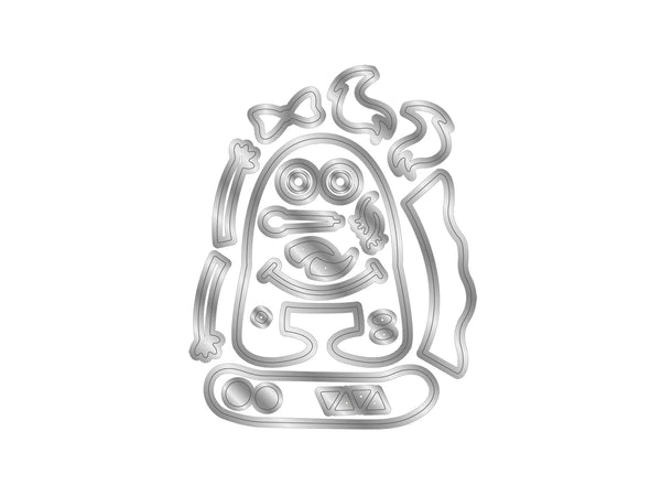 Crafters Companion Metal Die Set - Missy the Monster