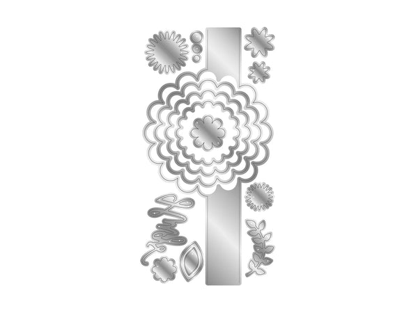 Crafters Companion Metal Die - Scalloped Circle Swing