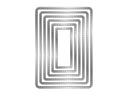 Crafter's Companion Metal Die - Stitched Edge Rounded Rectangles