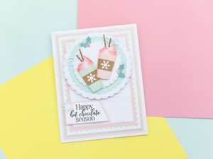 Crafter's Companion Metal Die - Stitched Edge Scalloped Circles