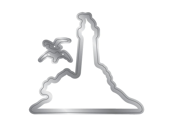 Crafter's Companion Message in a Bottle Stamp & Die – Lighthouse Scene