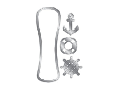 Crafter's Companion Message in a Bottle Stamp & Die – Message Scroll