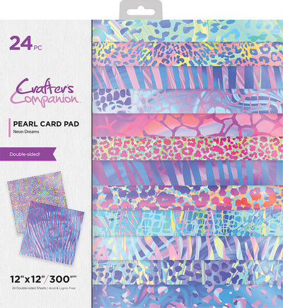 Crafter's Companion-12 x 12 Paper Pad - Neon Dreams